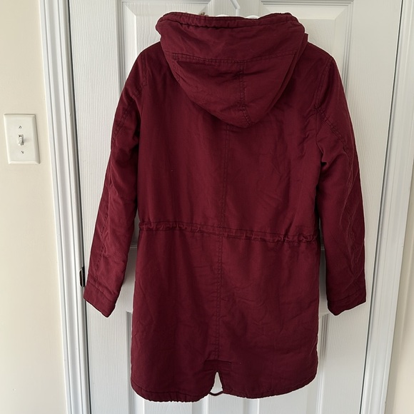 ONLY - Burgundy Jacket - Picture 3 of 10